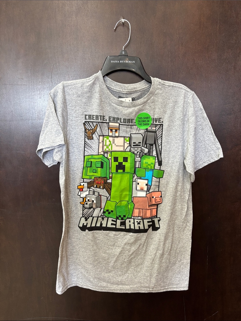 Boys' Gray Short Sleeve Graphic Tee